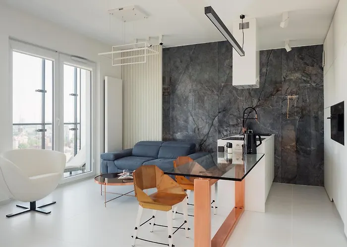 Bliska Wola Tower - Unique 4you - 18 Pietro Z Pieknym Widokiem Na Centrum Warszawy Lejlighed Warszawa