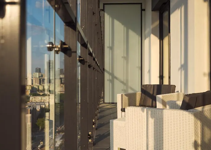 Bliska Wola Tower - Unique 4you - 18 Pietro Z Pieknym Widokiem Na Centrum Warszawy Lejlighed *