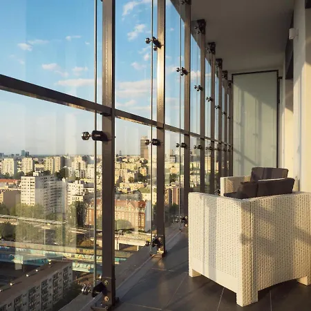 Bliska Wola Tower - Unique 4you - 18 Pietro Z Pieknym Widokiem Na Centrum Warszawy Apartmán