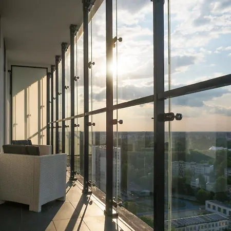 Apartman Bliska Wola Tower - Unique 4you - 18 Pietro Z Pieknym Widokiem Na Centrum Warszawy Varsó